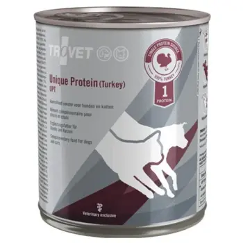 Trovet Unique Protein UPT Indyk dla psa i kota puszka 800g