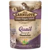 Carnilove Cat Quail & Dandelion Sterilised - przepiórka i mniszek saszetka 85g