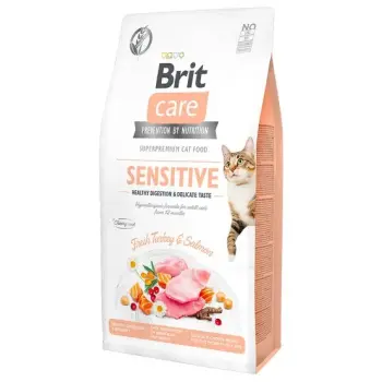 Brit Care Cat Grain Free Sensitive Healthy Digestion & Delicate Taste 400g