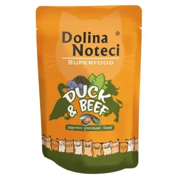 Dolina Noteci Superfood Kot Kaczka i wołowina saszetka 85g