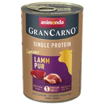 Animonda GranCarno Single Protein Jagnięcina puszka 400g