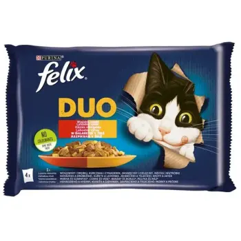 Felix Fantastic Duo Wiejskie Smaki galaretka saszetki 4x85g