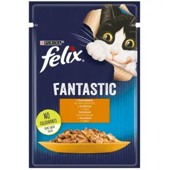 Felix Fantastic Kurczak w galaretce saszetka 85g