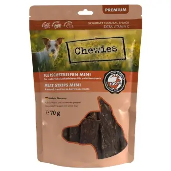 Chewies Mini Meat Strips Dziczyzna 70g