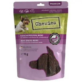 Chewies Mini Meat Strips Kangur 70g