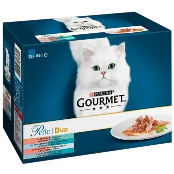 Gourmet Perle Duet Rybny saszetki 12x85g