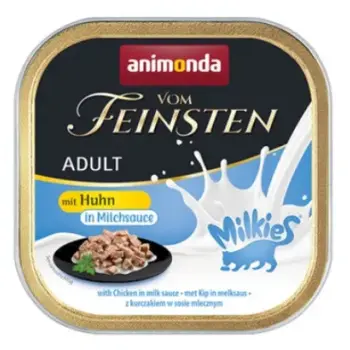 Animonda vom Feinsten Milkies Cat Kurczak + Mleko tacka 100g