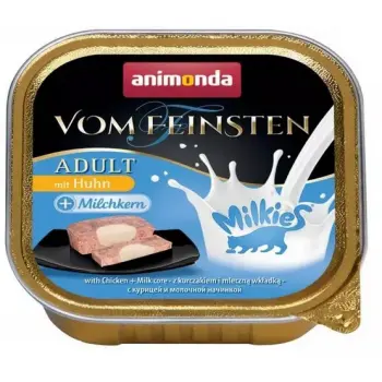 Animonda vom Feinsten Milkies Cat Kurczak + Mleko tacka 100g