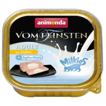 Animonda vom Feinsten Milkies Cat Kurczak + Jogurt tacka 100g