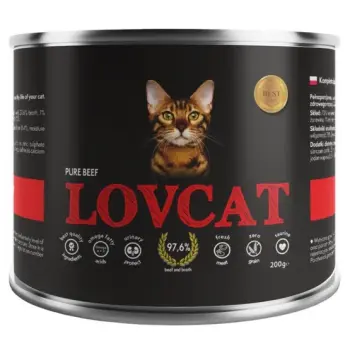 Lovcat Pure Beef puszka 200g