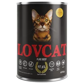 Lovcat Pure Beef puszka 400g