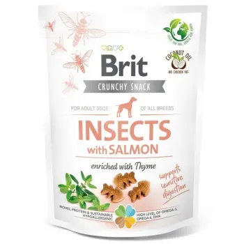 Brit Care Dog Crunchy Cracker Insect & Salmon 200g