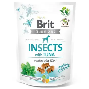 Brit Care Dog Crunchy Cracker Insect & Tuna 200g