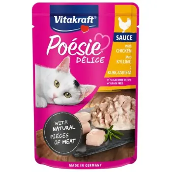 Vitakraft Poesie Deli Sauce kurczak saszetka 85g