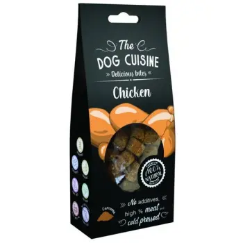 The Dog Cuisine Delicious Bites Chicken & Curcuma 100g