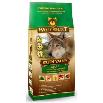 Wolfsblut Dog Green Valley jagnię, łosoś i ziemniaki 12,5kg