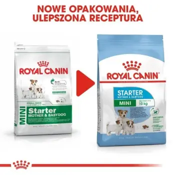 Royal Canin Mini Starter Mother&Babydog karma sucha dla szczeniąt do 2 miesiąca i suk karmiących ras małych 8kg