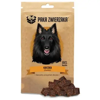 Paka Zwierzaka Chunkies Kaczka 100% 80g