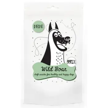 Paka Zwierzaka PEPE Mini Chunkies Wild Boar (dzik) 70g