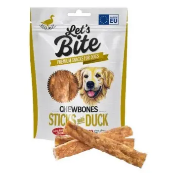 Let's Bite Chewbones Sticks with Duck 120g