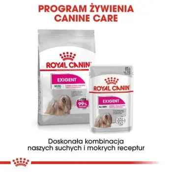 Royal Canin Exigent karma mokra dla wybrednych psów dorosłych, wszystkich ras, pasztet saszetka 85g