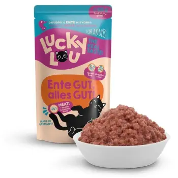 Lucky Lou Lifestage Adult Drób i kaczka saszetka 125g