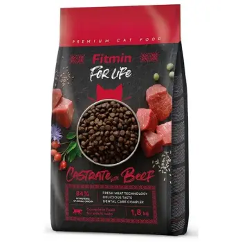 Fitmin Cat For Life Castrate Beef 1,8kg