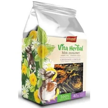 Vitapol Vita Herbal Mix ziolowy dla gryzoni i królika 40g