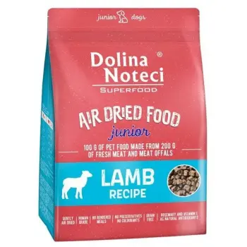 Dolina Noteci Superfood Air Dried Pies Junior Danie z jagnięciny 1kg