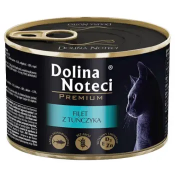 Dolina Noteci Premium Kot Filet z tuńczyka puszka 185g