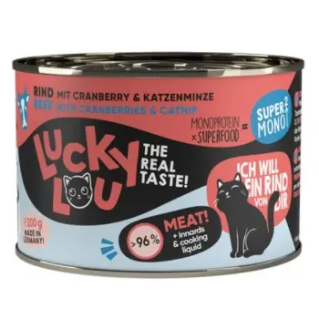 Lucky Lou SuperMono Wołowina puszka 200g