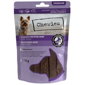 Chewies Meat Strips Mini Koza 70g