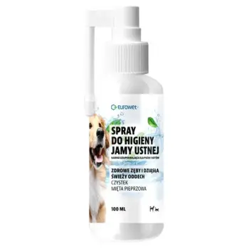 Eurowet Spray do higieny jamy ustnej dla psów i kotów 100ml