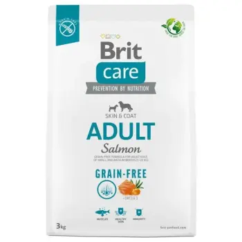 Brit Care Grain Free Adult Small & Medium Salmon 3kg