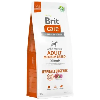 Brit Care Hypoallergenic Adult Medium Lamb 12kg