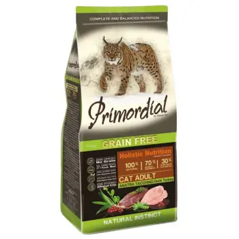 Primordial Cat Grain Free Adult Duck & Turkey 2kg