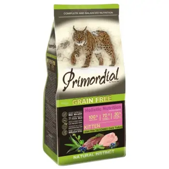 Primordial Cat Grain Free Kitten Duck & Turkey 400g