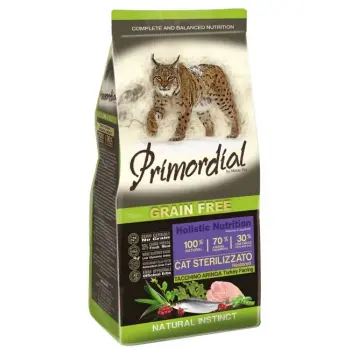Primordial Cat Grain Free Sterilized Turkey & Herring 6kg
