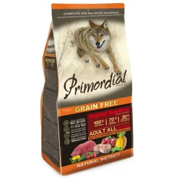 Primordial Dog Grain Free Adult Buffalo & Mackerel 2kg