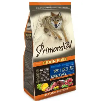 Primordial Dog Grain Free Adult Tuna & Lamb 2kg