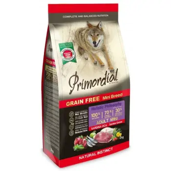 Primordial Dog Grain Free Mini Adult Sardine & Goose 2kg