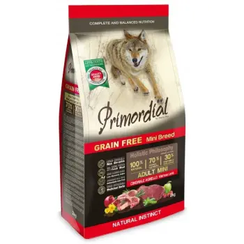 Primordial Dog Grain Free Mini Adult Wild Boar & Lamb 6kg
