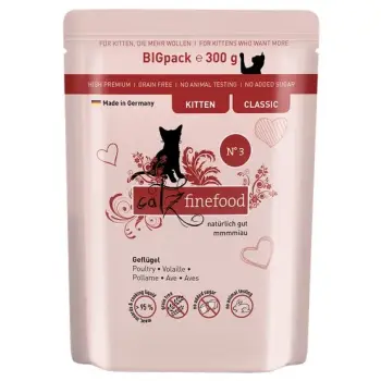 Catz Finefood Classic Kitten N.03 Drób saszetka 85g