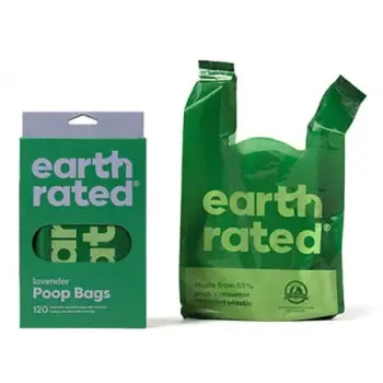 Earth Rated Reklamówki lawendowe 120szt