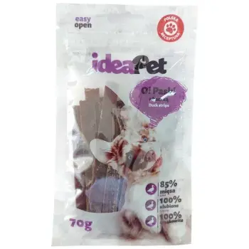 IdeaPet O! Paski z kaczką 70g