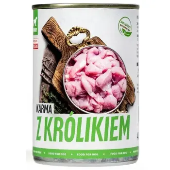 TUF TUF Mielonka z królikiem puszka 400g