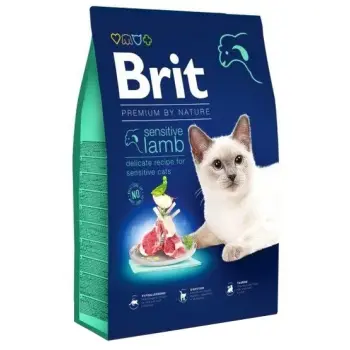 Brit Premium By Nature Cat Sensitive Lamb 8kg