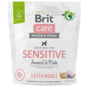 Brit Care Sustainable Sensitive Insect & Fish 1kg