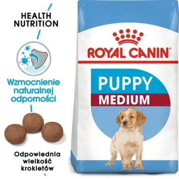 Royal Canin Medium Puppy karma sucha dla szczeniąt, od 2 do 12 miesiąca, ras średnich 1kg