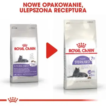 Royal Canin Sterilised 7+ karma sucha dla kotów dorosłych, od 7 do 12 roku życia, sterylizowanych 10kg